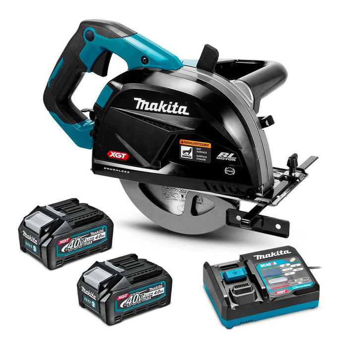 Makita 40V Max Brushless 185mm Metal Saw Kit