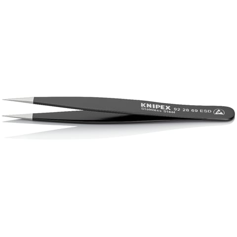 Knipex 92 28 69 ESD Universal Tweezers ESD Stainless Steel