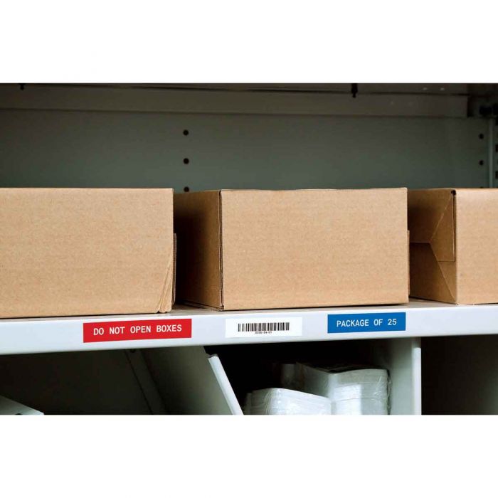 Brady Multi-Purpose Vinyl Label Tape for M6 & M7 Printers 12.70mm(W) x 15.24m(L) Red