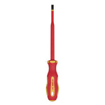 Draper Tools XP1000® VDE Slimline Plain Slot Screwdriver 6.5 x 150mm 02162