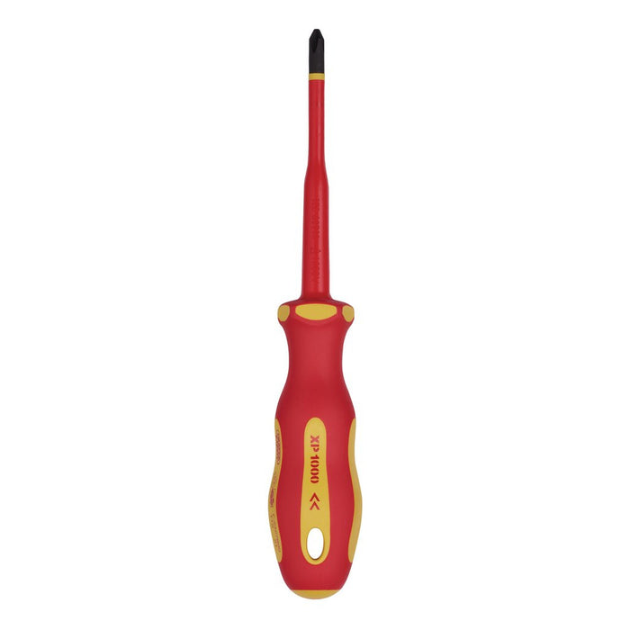 Draper Tools Ergo Plus Slimline Cross Slot XP 1000® VDE Screwdriver (No:2 x 100mm) 02164