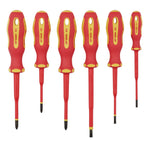 Draper Expert XP1000® VDE Slimline Screwdriver Set, 6 Pce