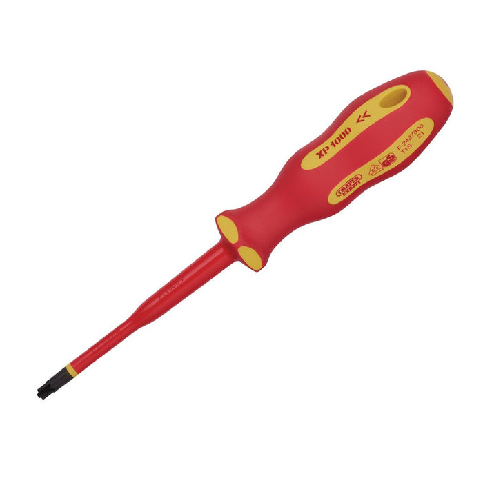 Draper Expert XP1000® VDE PZ/SL Type Slimline Screwdriver, No.2 x 100mm