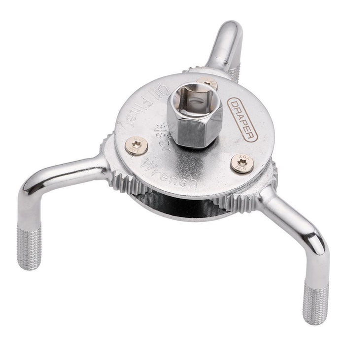 Draper 02749 3 Leg Oil Filter Wrench 69-136mm