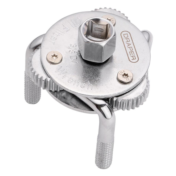 Draper 02749 3 Leg Oil Filter Wrench 69-136mm