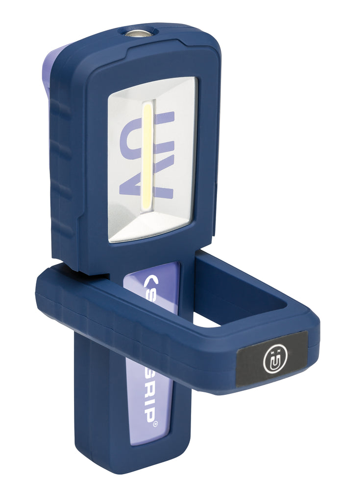 Scangrip UV-FORM Rechargeable LED Work Light with UV-Light on Top