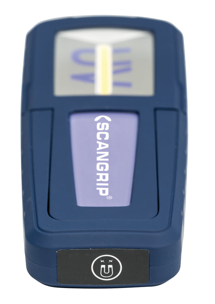 Scangrip UV-FORM Rechargeable LED Work Light with UV-Light on Top