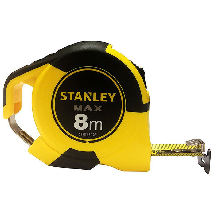 Stanley Max Tape Measure Magnetic 8m x 25mm
