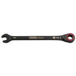 Draper Tools Expert HI-TORQ Metric Ratchet Combination Spanner 8mm Black