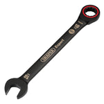 Draper Tools Expert HI-TORQ Metric Ratchet Combination Spanner 18mm Black
