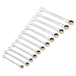 Draper Expert HI-TORQ® Metric Ratchet Combination Spanner Set 12 Pce