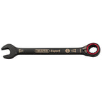 Draper Expert HI-TORQ® Metric Reversible Ratchet Combination Spanner, 17mm, Black