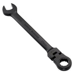Draper Expert HI-TORQ® Metric Flexible Head Ratchet Combination Spanner 17mm Black