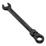 Draper Expert HI-TORQ® Metric Flexible Head Ratchet Combination Spanner 18mm Black