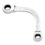 Draper Expert Hi-Torq Double Ring Ratchet Half Moon Spanner, 10x12mm