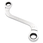 Draper Expert Hi-Torq Double Ring Ratchet S-Shape Spanner 19x22mm
