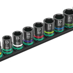 Wera 9607 Socket Magnetic Strip B Impaktor 1 10 Pce