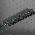 Wera 9607 Socket Magnetic Strip B Impaktor 1 10 Pce