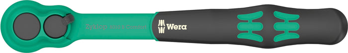 Wera 8010 B Zyklop Comfort Ratchet with Switch Lever with 3/8