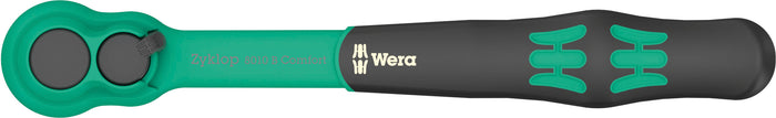 Wera 8010 B Zyklop Comfort Ratchet with Switch Lever with 3/8in Drive