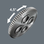 Wera 8010 B Zyklop Comfort Ratchet with Switch Lever with 3/8