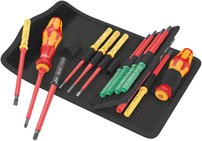 Wera Kraftform Kompakt VDE 17 Universal 1 Tool Finder 17 Piece 006611