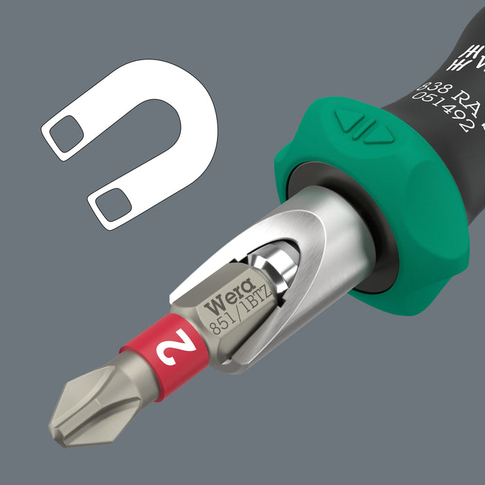 Wera 14 Pce Kraftform Kompakt 838 RA S Set 1