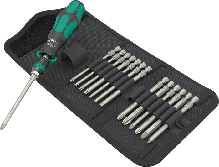 Wera 15 Pce Kraftform Kompakt 838 RA-R M Set 1