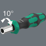Wera 838 RA S Bit-Holding Handle Screwdriver with Ratchet Functionality 1/4