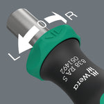 Wera 838 RA S Bit-Holding Handle Screwdriver with Ratchet Functionality 1/4