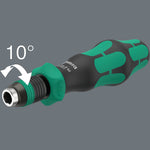 Wera 838 RA-R M Bit-holding Handle with Ratchet Functionality 1/4