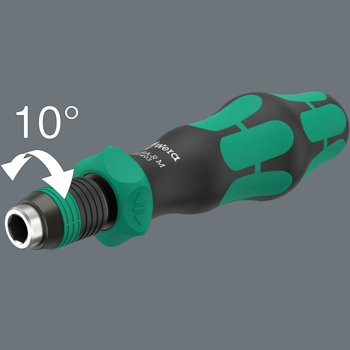 Wera 838 RA-R M Bit-holding Handle with Ratchet Functionality 1/4