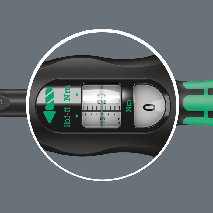 Wera Click-Torque X 7 Torque Wrench for Insert Tools 10-100Nm