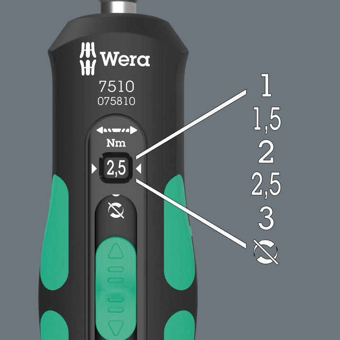 Wera 7510/14 Safe-Torque Speed Tool Set for Carbide Inserts 14 Piece 075840