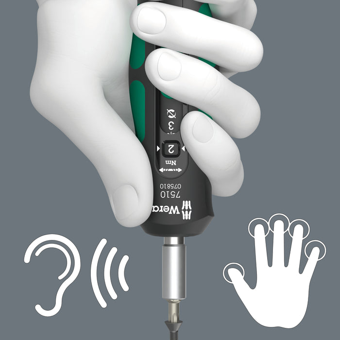 Wera 16 Piece 7515/16 Kraftform Safe-Torque Speed Universal 1 075851