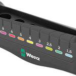 Wera 950/9 Hex-Plus Multicolour 3 L-Key Set Metric Blacklaser 9 Piece 133165