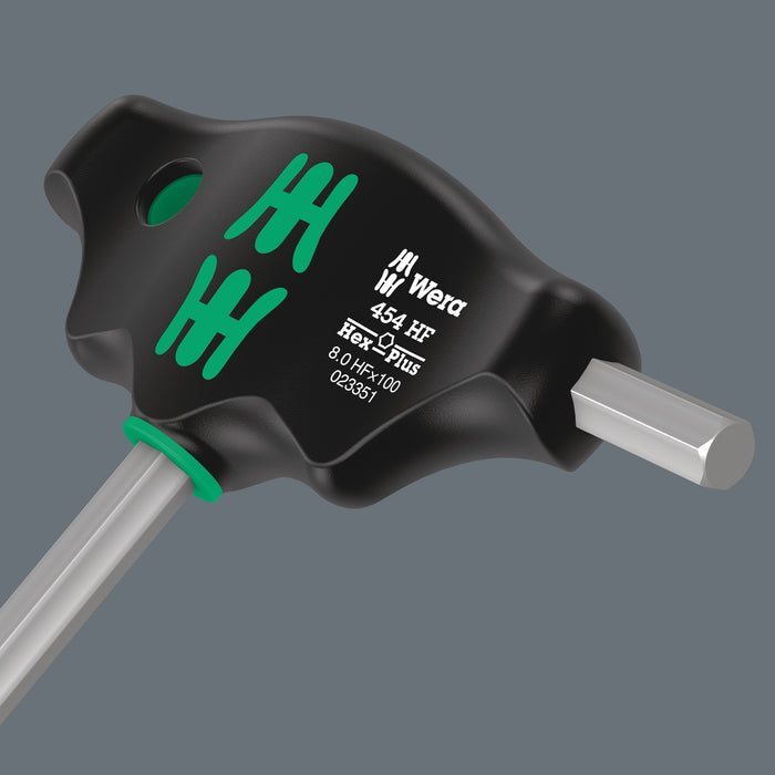 Wera 454/5 HF SHK Set 1 T-Handle Screwdriver Set Hex-Plus with Holding Function 5 Pce