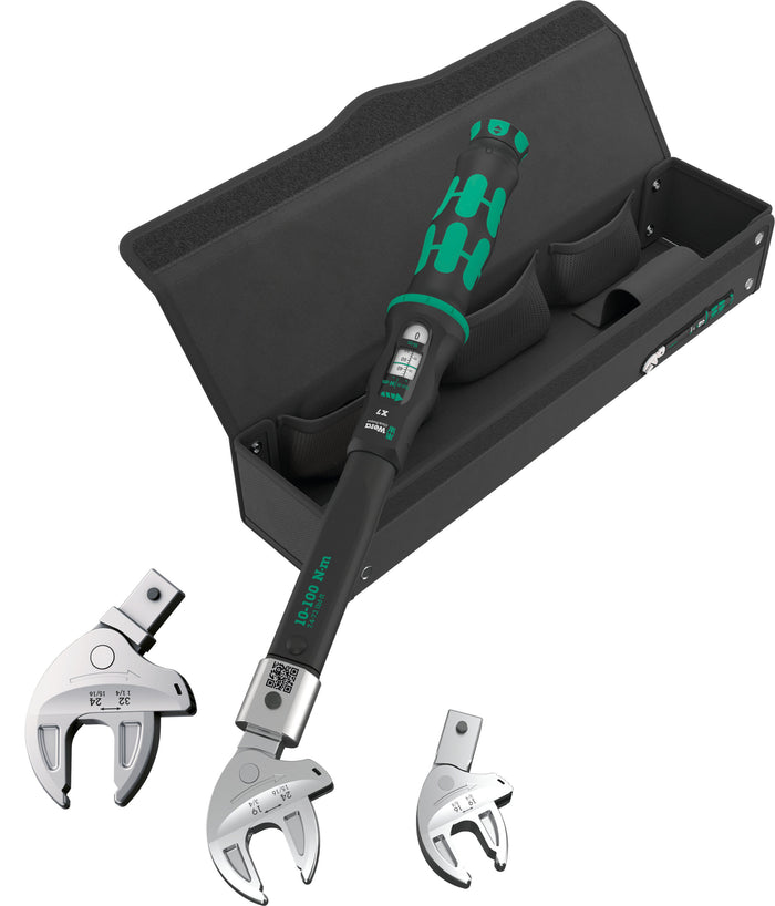 Wera 9530 Torque Wrench set for Heat Pumps 4 Pce