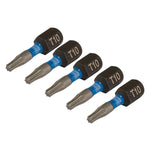 Draper Expert TX-STAR® Impact Screwdriver Bits T10 x 25mm 1/4