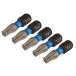 Draper Expert TX-STAR® Impact Screwdriver Bits T27 x 25mm 1/4