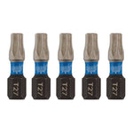 Draper Expert TX-STAR® Impact Screwdriver Bits T27 x 25mm 1/4