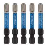 Draper Expert Cross Slot/PH Type Impact Screwdriver Bits PH3 x 50mm 1/4