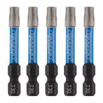 Draper Expert TX-STAR® Impact Screwdriver Bits T30 x 50mm 1/4