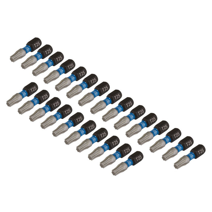 Draper  Expert TX-STAR® Impact Screwdriver Bits T25 x 25mm 1/4