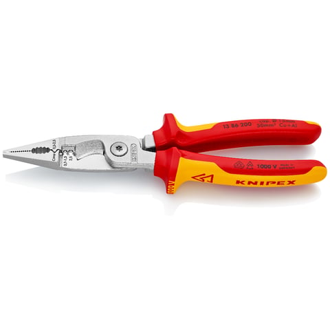 Knipex 00 31 30 BK V01 Electrical Installations Set, 3 Pce