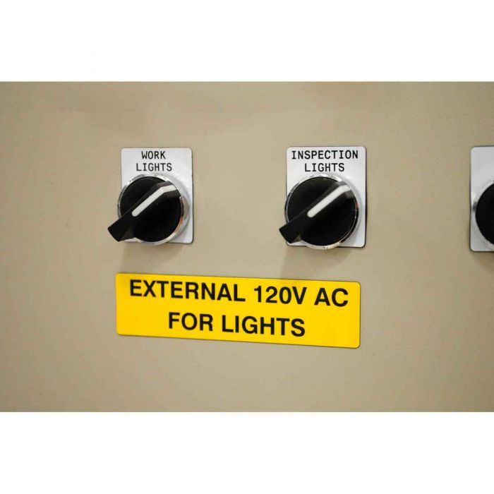 Brady Raised Panel Labels for M7 Printers 45.72mm(H) x 45.72mm(W) Black