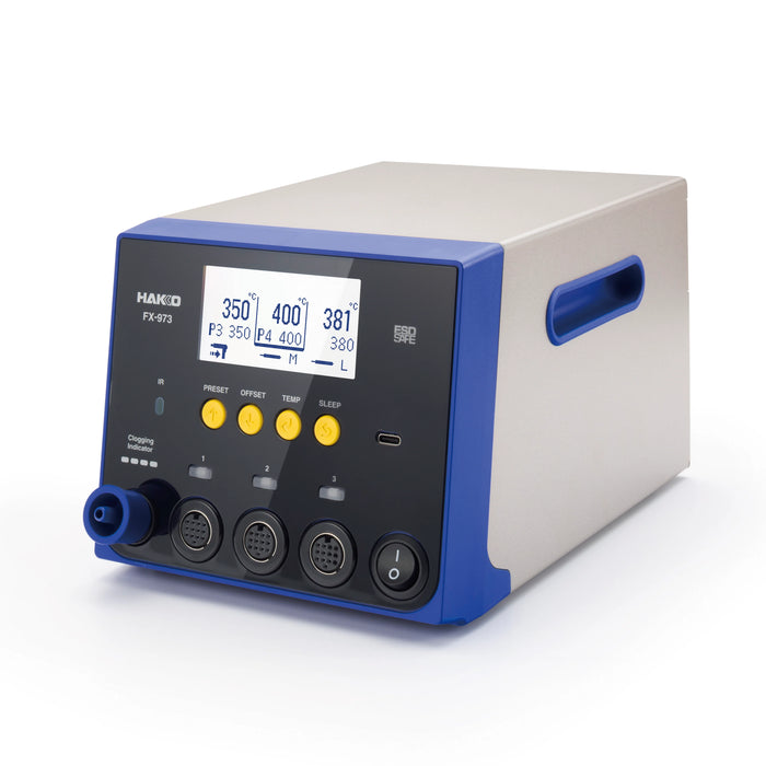 Hakko FX-973 3 Port Soldering Rework System