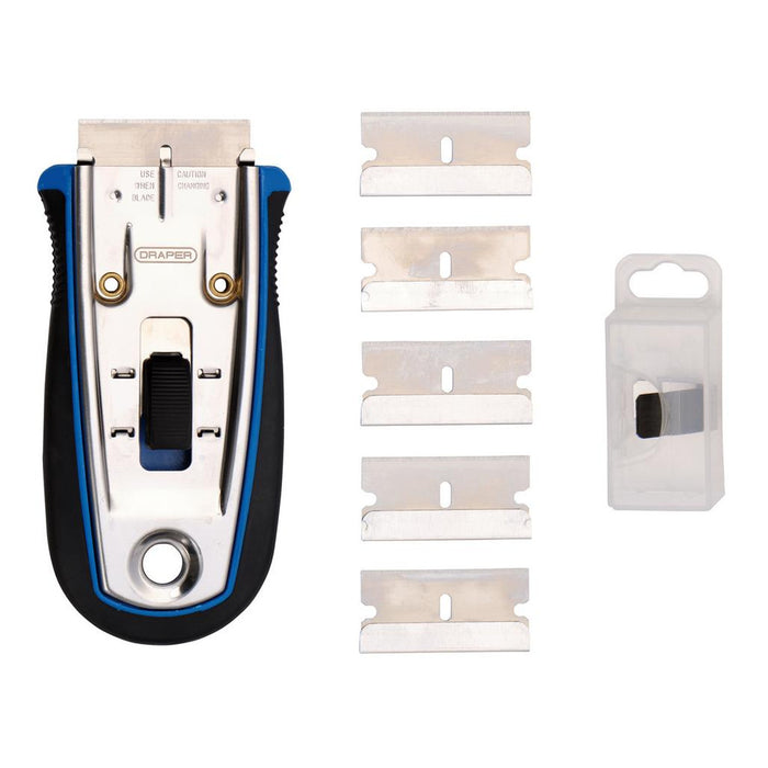 Draper Retractable Window Scraper 07141
