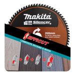 Makita Efficut Composite Decking TCT Saw Blade 260mm x 30mm x 75T