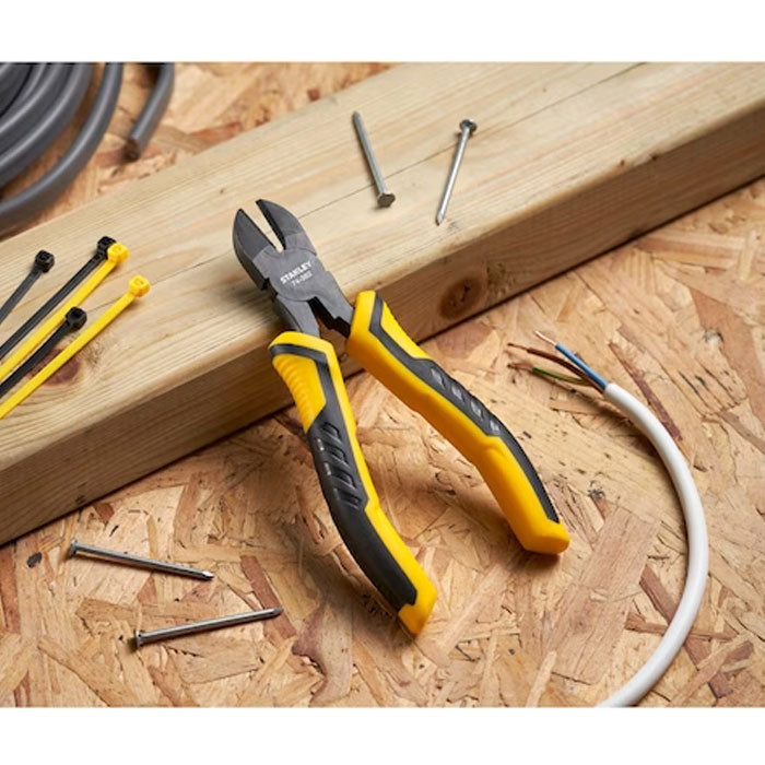 Stanley 3Pc Pliers Set Dynagrip (Combination Diagonal Cutting Multi-Grip)